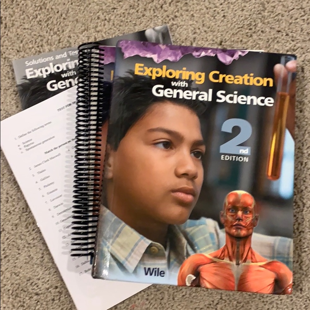 Exploring creation with general science textbooks